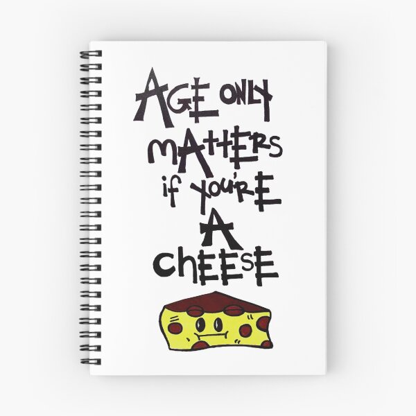 Item preview, Age Only Matters If You're a Cheese Print Typography by Christie Olstad designed and sold by Christie Olstad.