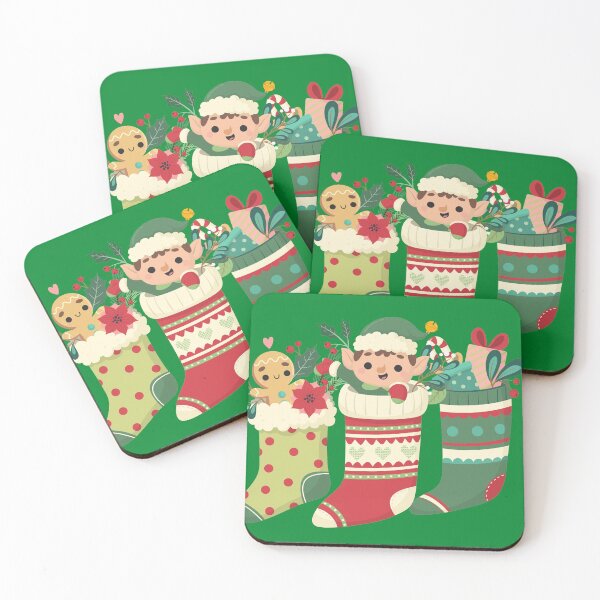 Item preview, Holly Jolly Christmas Santa's Elf designed and sold by Shopwick.