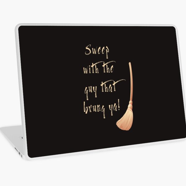 Item preview, Sweep With the Guy That Brung Ya Housekeeping Broom Fun designed and sold by SavvyCleaner.