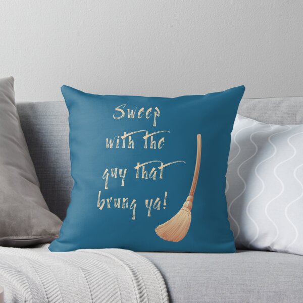 Item preview, Sweep With the Guy That Brung Ya Housekeeping Broom Fun designed and sold by SavvyCleaner.