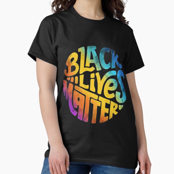 Vista previa del artículo con la obra «Letras de arcoíris de Black Lives Matter», diseñado y vendido por CakionaDaugeh.