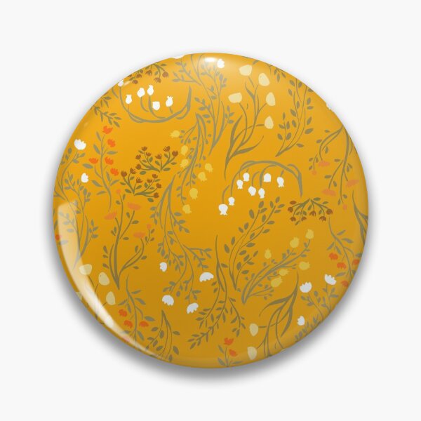 Item preview, Summer Meadow Sunshine Yellow Floral designed and sold by Cecilia Mok.