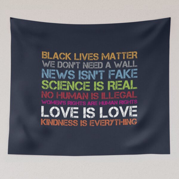 Item preview, Black lives matter we don't need a wall... designed and sold by CakionaDaugeh.