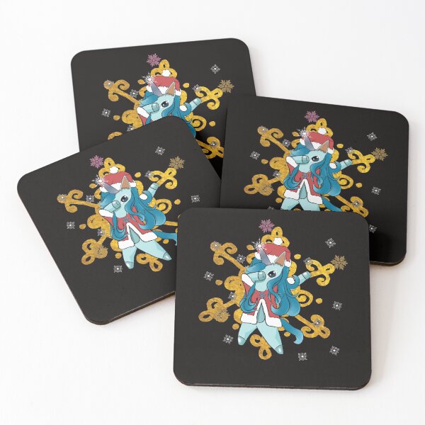 Item preview, Santa Pony dabbing with Gold Snowflake designed and sold by EclairVanilla.