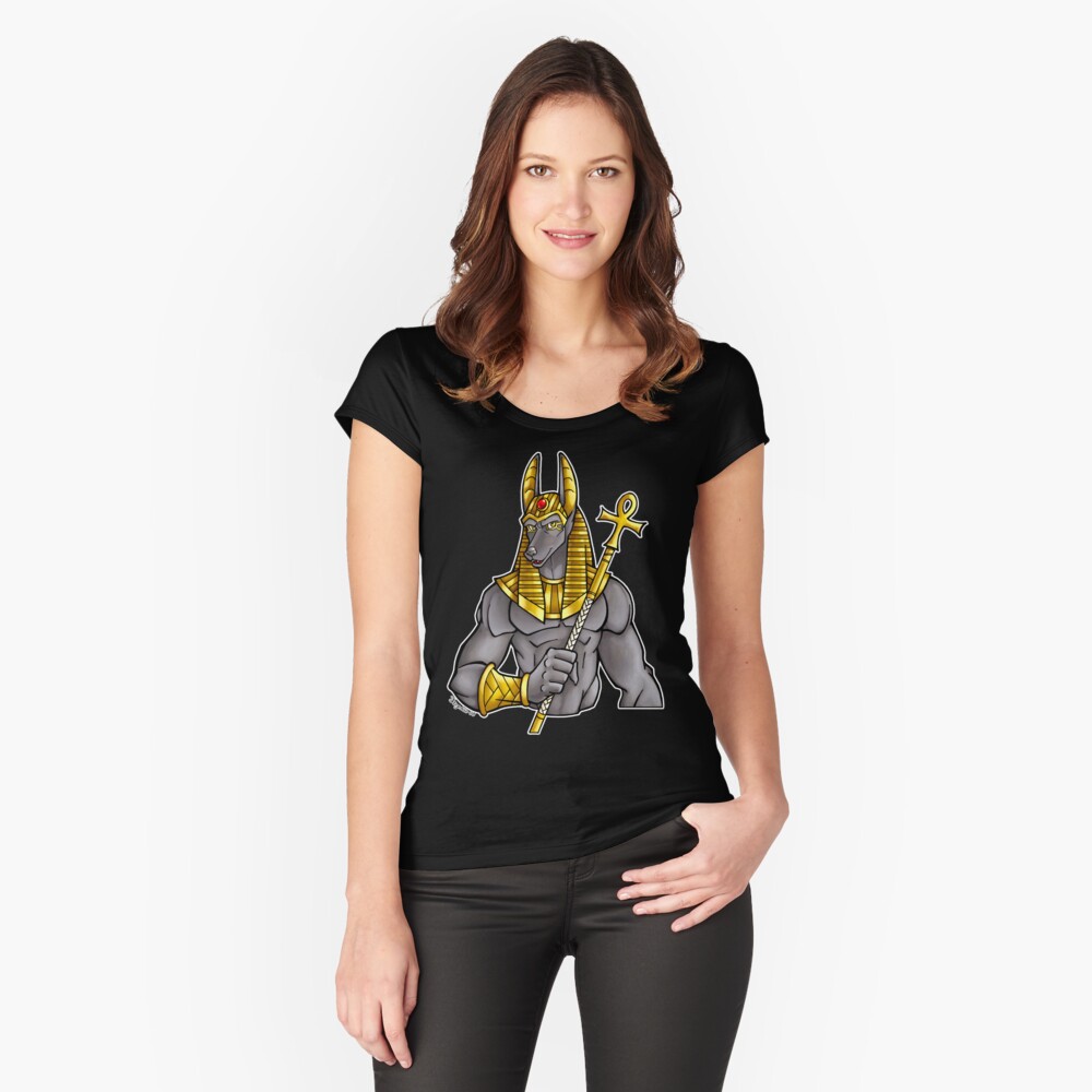 Item preview, Fitted Scoop T-Shirt designed and sold by cybercat.