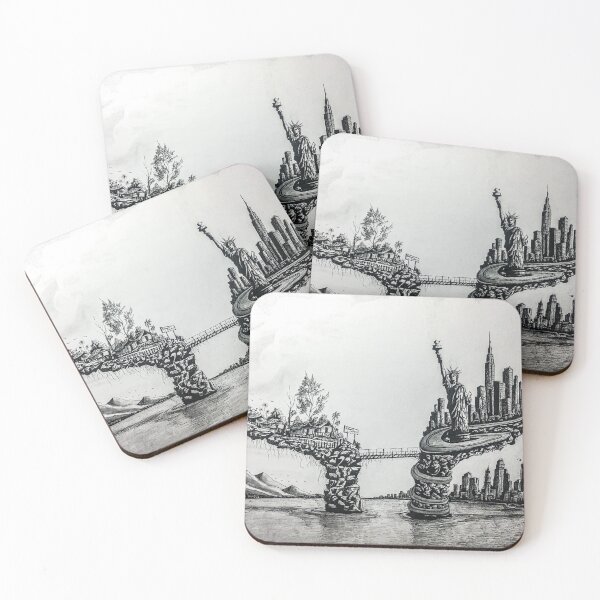 Item preview, Karenni draw two worlds  designed and sold by Karenni.