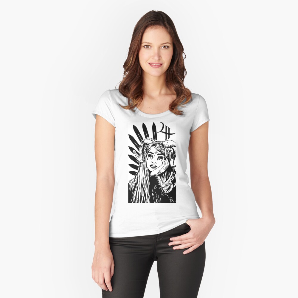 Item preview, Fitted Scoop T-Shirt designed and sold by TInStarGames.