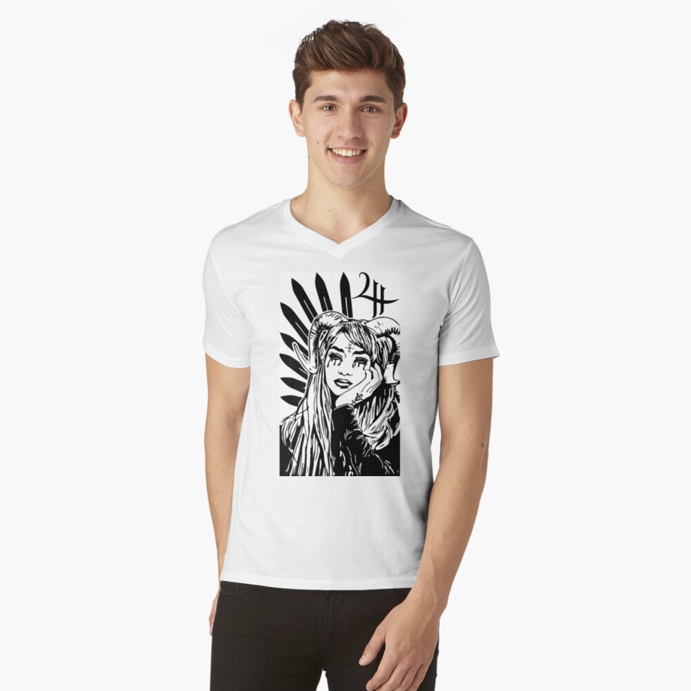 Item preview, V-Neck T-Shirt designed and sold by TInStarGames.