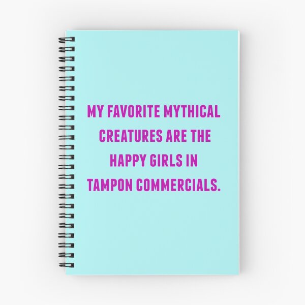 Item preview, mythical creature happy girls in tampon commercials designed and sold by herizon.