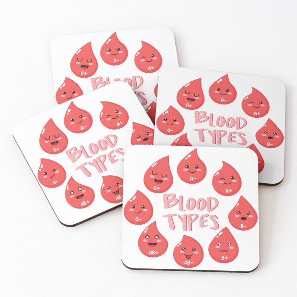 Item preview, Family of Blood Types designed and sold by pintsandquarts.