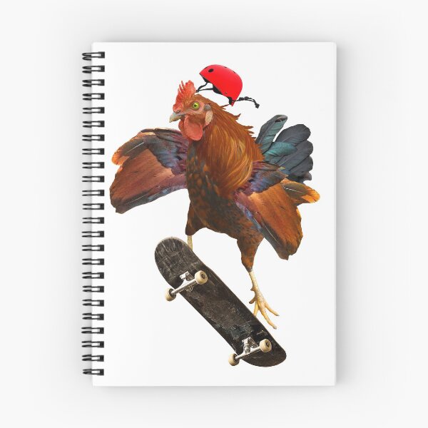 Item preview, Rad Skateboarding Chicken designed and sold by RamiBeans.