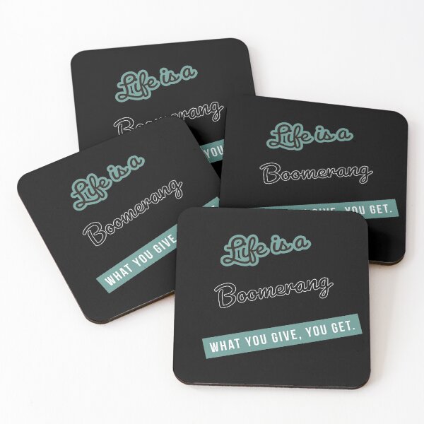 Item preview, Life Is A Boomerang, You get what You give.. designed and sold by Blaze111.