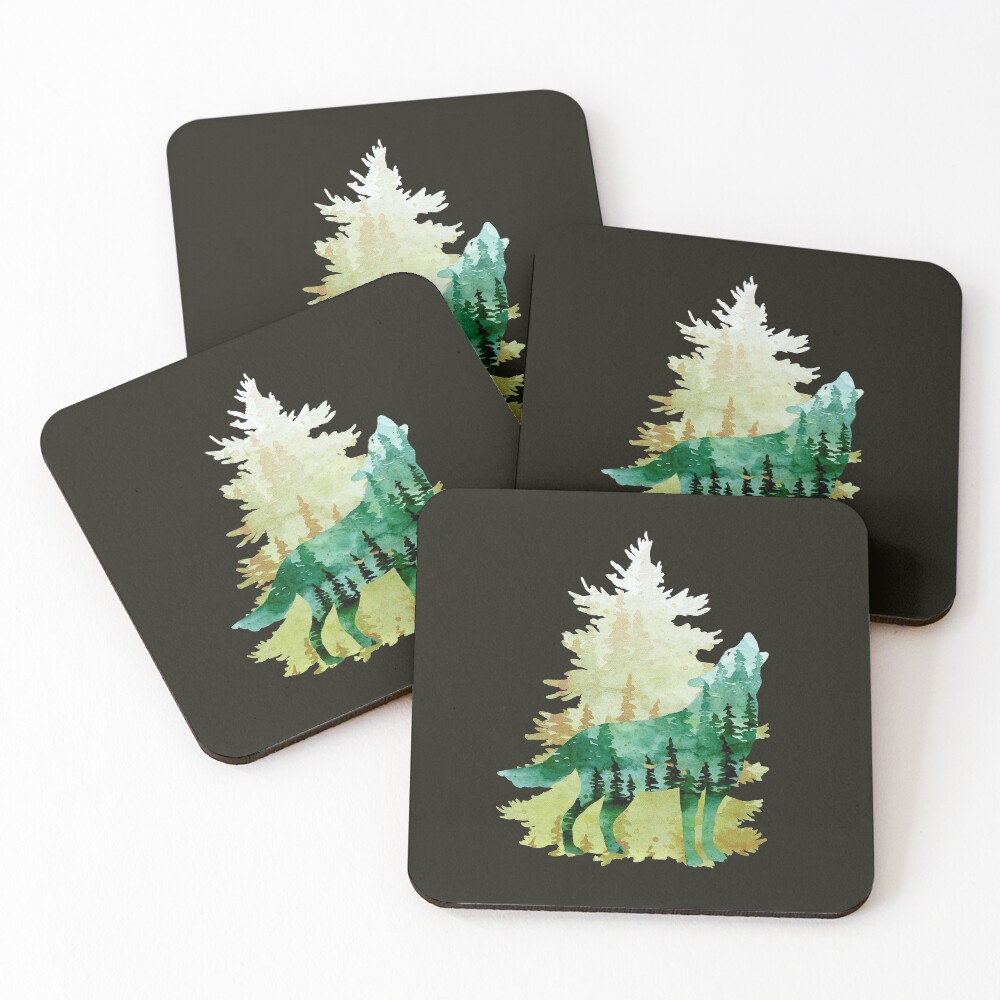 Item preview, Coasters (Set of 4) designed and sold by adortopia.