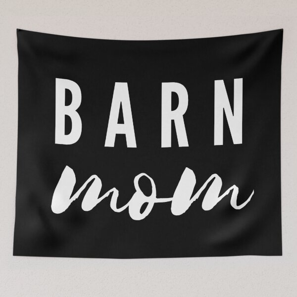 Item preview, Barn Mom | Horse Design designed and sold by cheekygelding.
