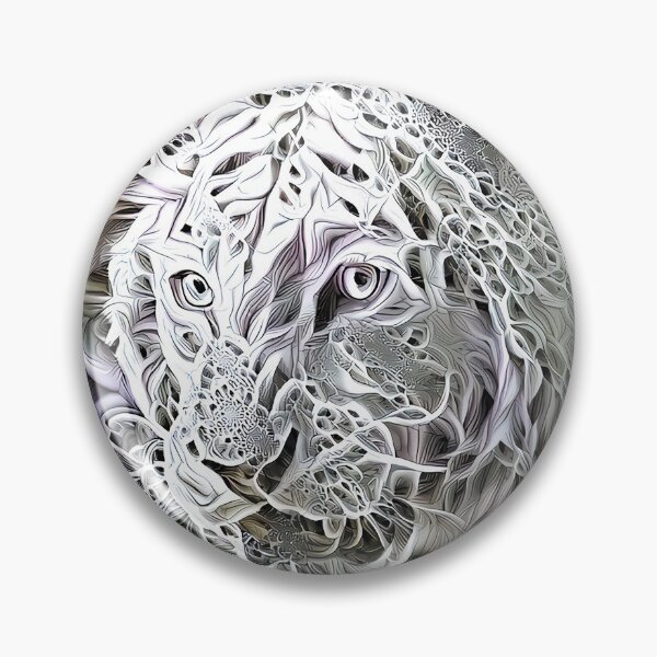 Item preview, Redreaming Extinction Series White Tiger designed and sold by WENDY BANDURSKI-MILLER.