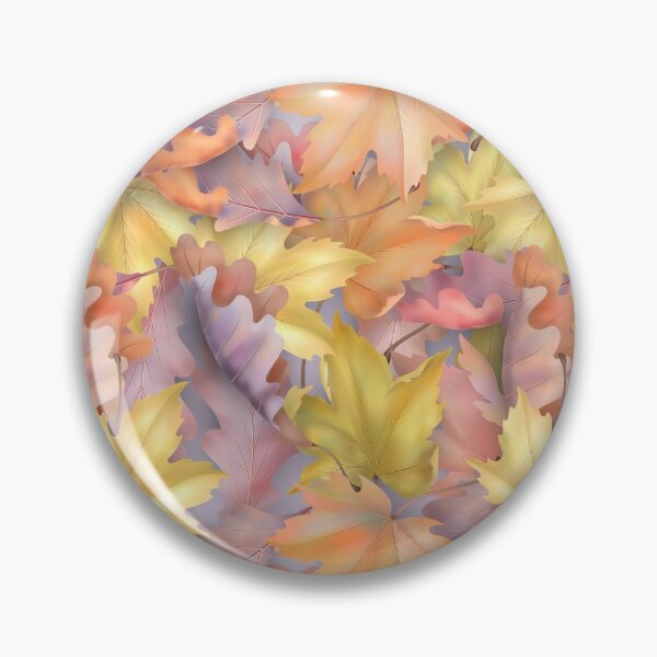 Item preview, Pastel Autumn Leaves Fall Light Colors designed and sold by ewynter.