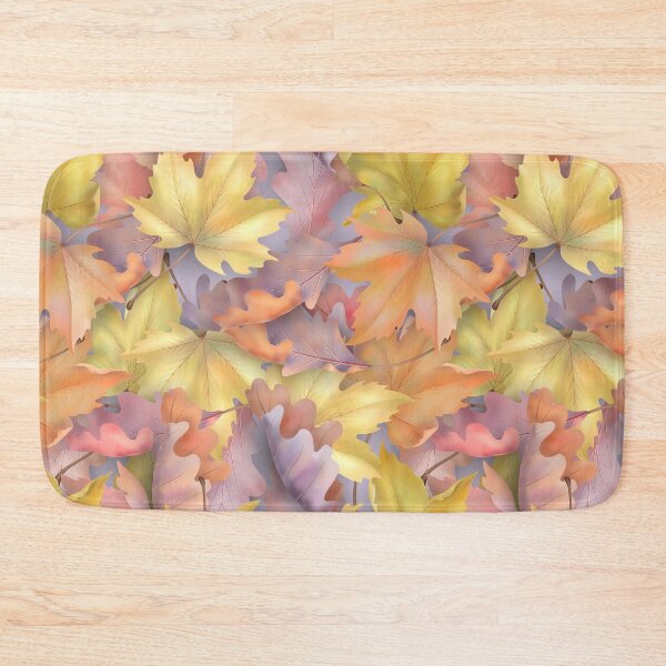 Item preview, Pastel Autumn Leaves Fall Light Colors designed and sold by ewynter.