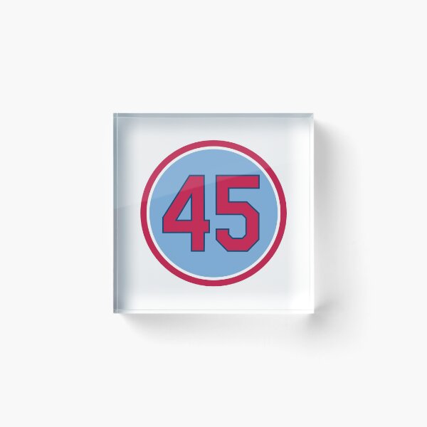 Item preview, Bob Gibson #45 Jersey Number designed and sold by StickBall.