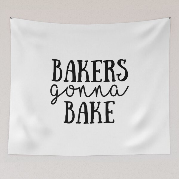 Item preview, Bakers Gonna Bake designed and sold by The Little Wood Cottage.
