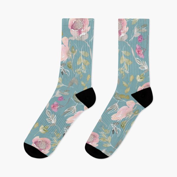 Item preview, Romantic Pink Rose Pattern designed and sold by adortopia.