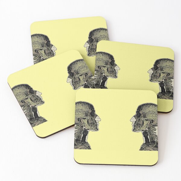 Item preview, 8-Bit Human Skull Anatomy Sticker Pack designed and sold by Organic Creeps.