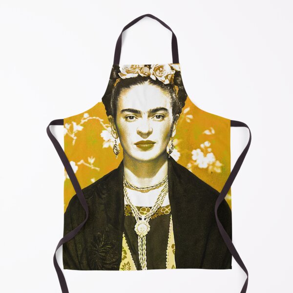 Artikelvorschau, Vintage Porträt von Frida Khalo - ocra - Digitalfarbe von Iona Art Digital entworfen und verkauft von IonaArtDigital.