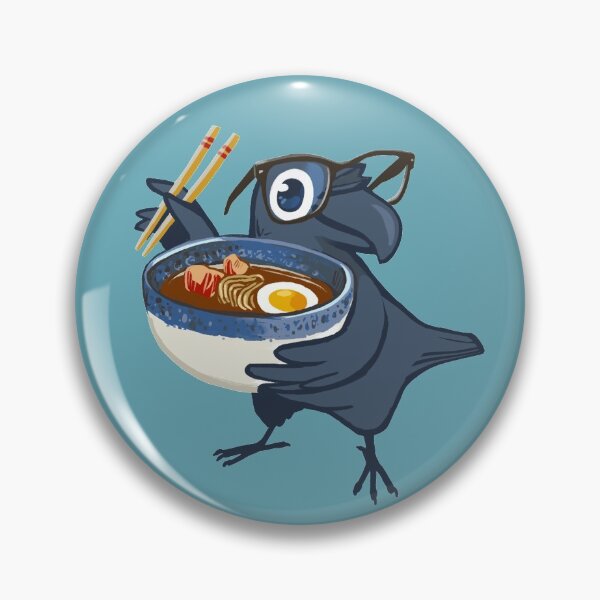 Item preview, Ramen Crow designed and sold by Sabtastic.