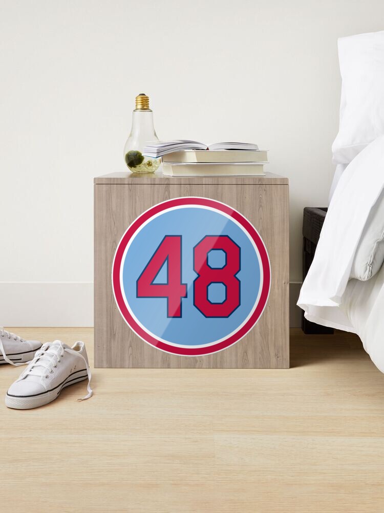 Harrison Bader 48 Jersey Number Sticker Essential T-Shirt for