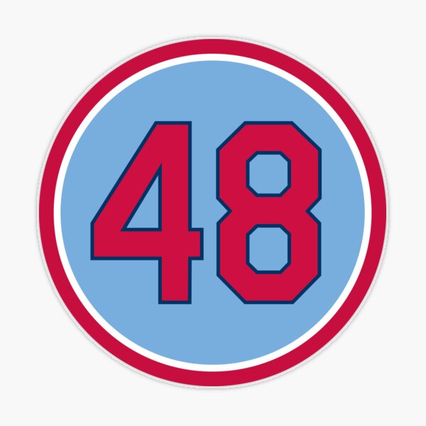 Willie McGee #51 Jersey Number Sticker for Sale by StickBall