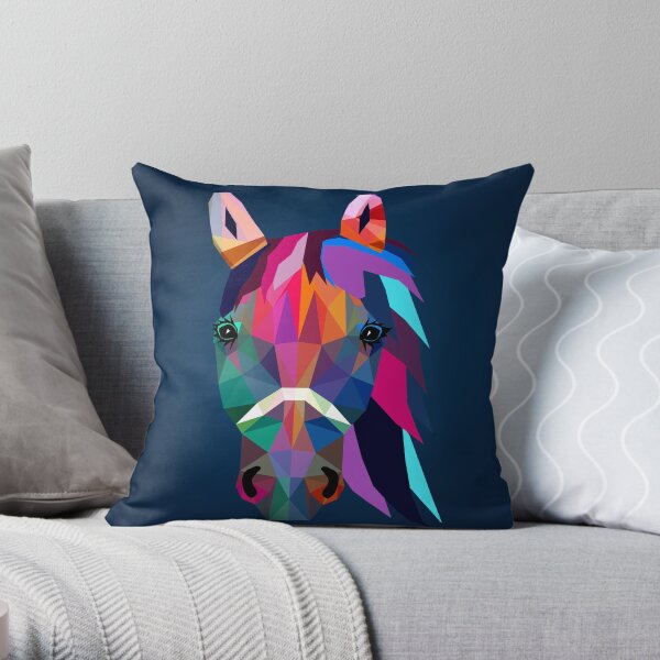 horse Throw Pillow
