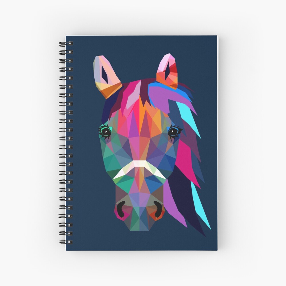 horse Spiral Notebook
