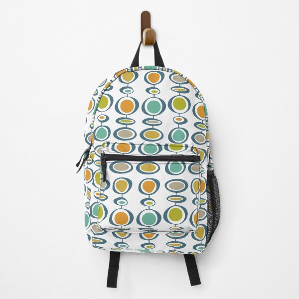 Item preview, Colorful Hanging Circles Mid Century Modern Retro Pattern designed and sold by Orchard Berry.