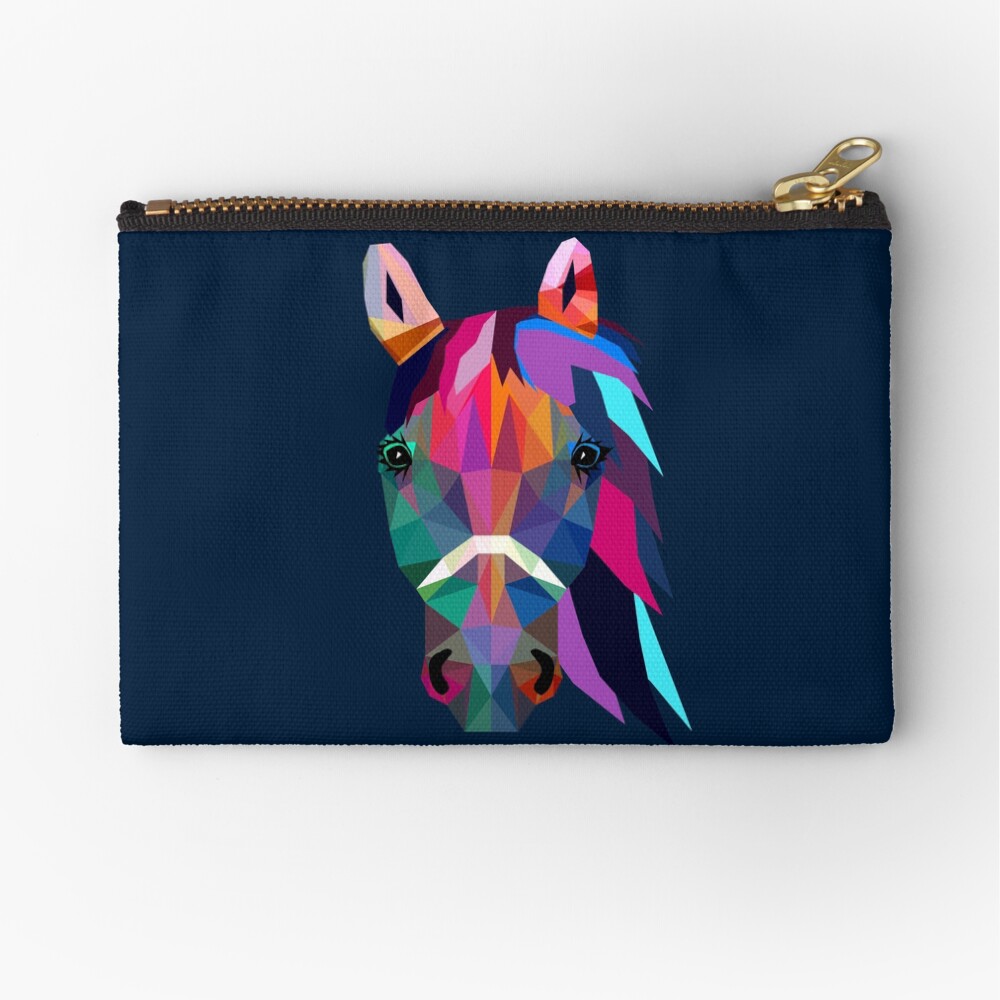 horse Zipper Pouch
