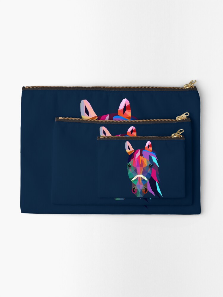 Alternate view of horse Zipper Pouch