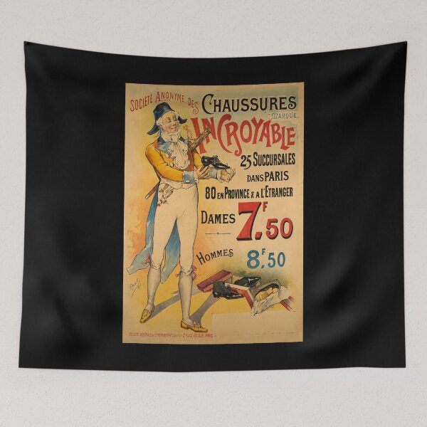 Aperçu de l'œuvre retro chaussures incroyable vintage reclame créée et vendue par CorasPosters.