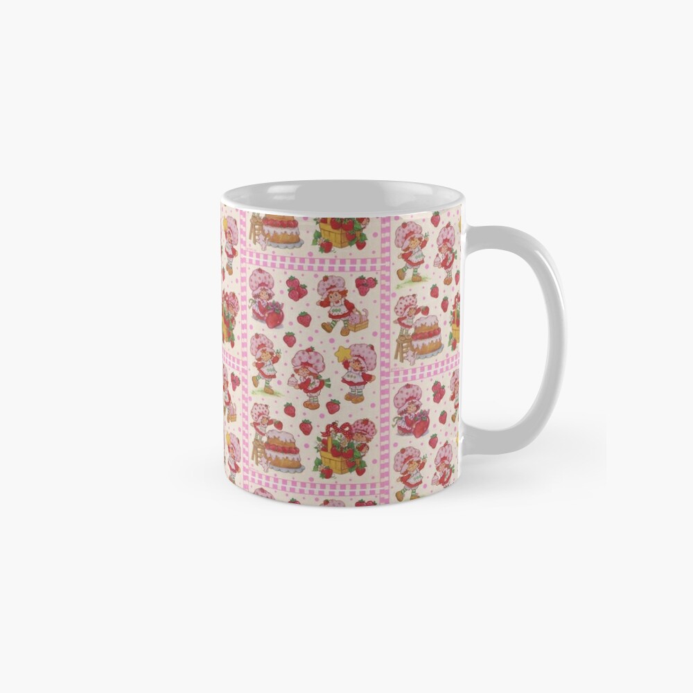 80s aesthetic shortcake strawberry cartoon  Coffee Mug for Sale