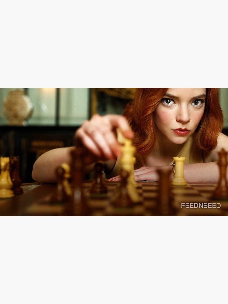 "Anya Taylor Joy - Queens Gambit" Poster by FEEDNSEED | Redbubble