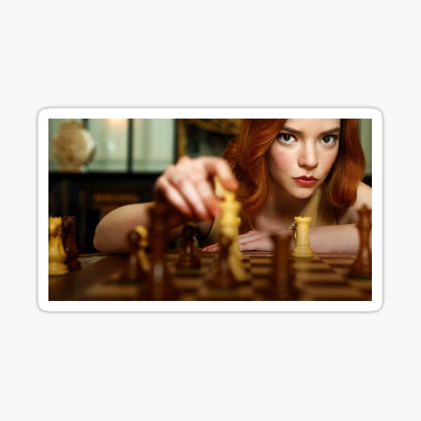 Anya Taylor Joy - Queens Gambit Sticker