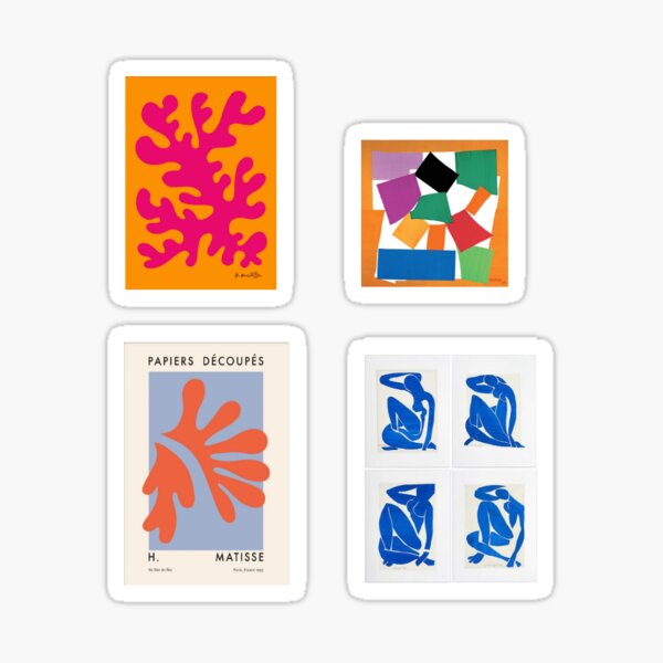 matisse cut-outs Sticker
