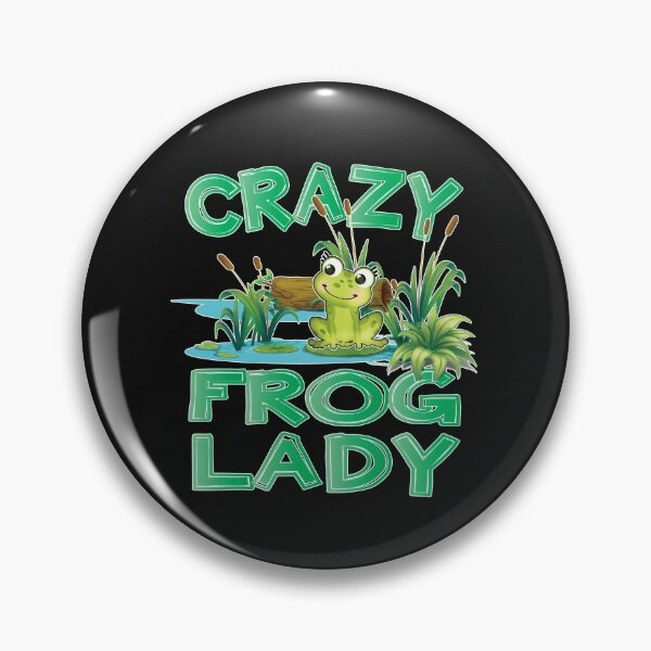 Verrückter Frosch-Damenentwurf mit niedlichen Froschaugen' Frauen