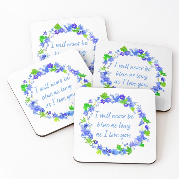 Item preview, Never Blue As Long As I Love You designed and sold by TheBearandBunny.