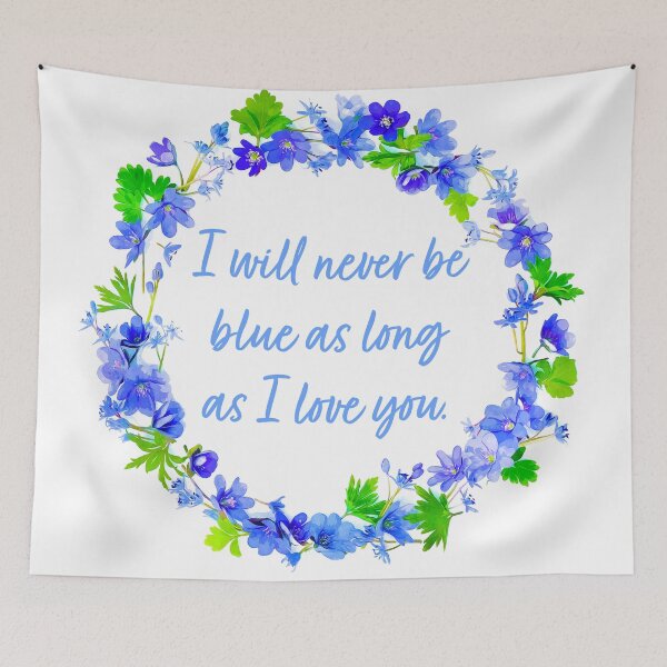 Item preview, Never Blue As Long As I Love You designed and sold by TheBearandBunny.