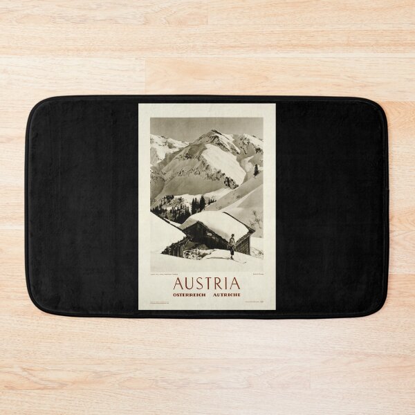 Item preview, retro austria lechtaler alpen arlberg rappenspitze vorarlberg vintage reclame designed and sold by CorasPosters.