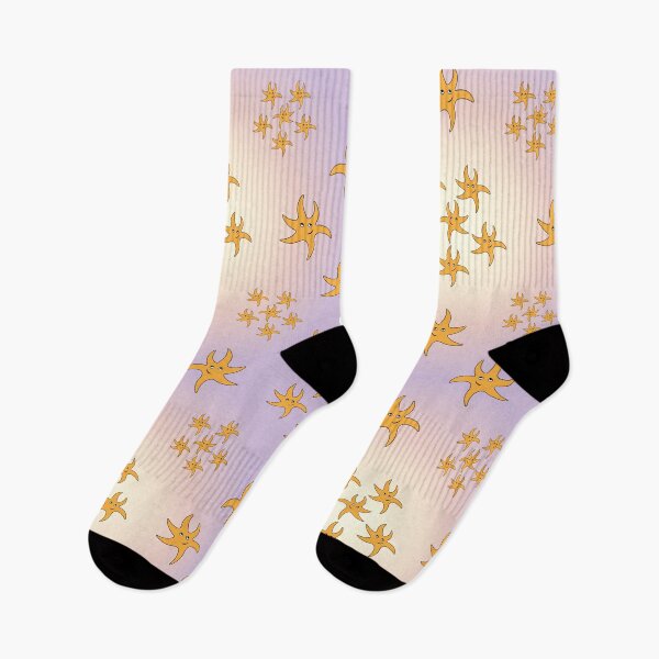 Item preview, Dancing hand drawn starfish seamless pattern designed and sold by Liza-RKS.