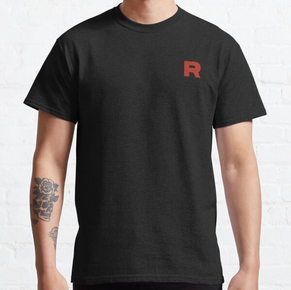 Team Rocket Logo (Black) Classic T-Shirt