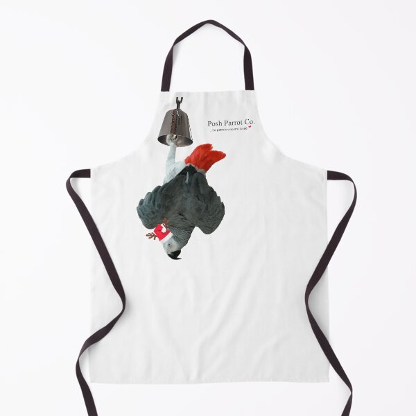 Item preview, Posh Parrot Co African Grey Christmas parrot designed and sold by PoshParrotCo.