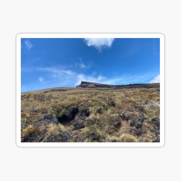 Tongariro National Park, New Zealand Sticker