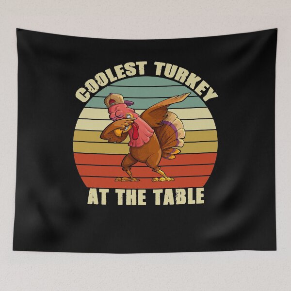 Item preview, Funny Thanksgiving Coolest Turkey At The Table designed and sold by kamilbogaty1.