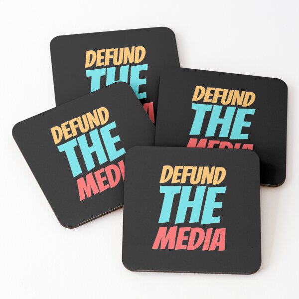 Item preview, Defund The Media Movement designed and sold by Joy Poddar.
