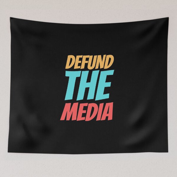 Item preview, Defund The Media Movement designed and sold by Joy Poddar.